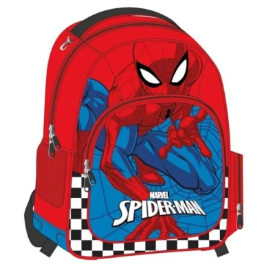Imagen de CERDÁ LIFE&#039;S LITTLE MOMENTS Mochila Escolar de Spiderman Color Rojo 32 x 15 42 cm Cierre Cremallera Asa Ajustable Resistente y Duradera Producto Original Diseñado en España