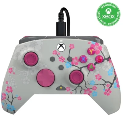 Imagen de Mando Xbox PDP Series X Rematch Wired Controller, Para Series, Cable, Glow BLSM