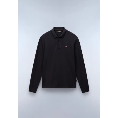 Imagen de Napapijri Ealis Camiseta de manga larga, Hombre, Talla: XS, Black