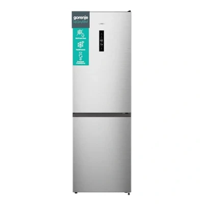 Imagen de Gorenje NoFrostPlus N 619EAXL4 Frigorífico y congelador (pantalla LED, 186 cm, 300 l, compartimento para verduras con regulador de humedad)