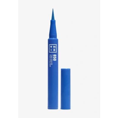 Imagen de 3INA MAKEUP The Color Pen Eyeliner 850 (mini) Azul Líquido Mate Delineador de Ojos Colores 10h Duración Apto Sensibles Tamaño viaje Vegan Cruelty Free