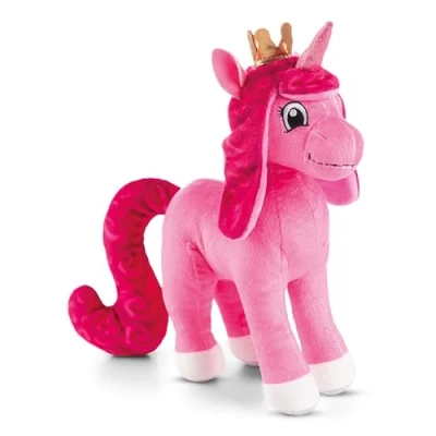 Imagen de NICI peluche Lissy PONY unicornio Selina 22cm rosa Juguete hecho de suave tejido peludo para abrazar y jugar, niños adultos, gran idea regalo 49978