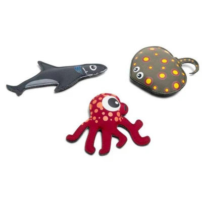Imagen de Set 3 animales buceo: tiburón, manta raya y pulpo BStoys