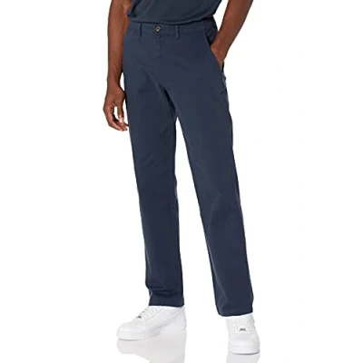 Imagen de Amazon Essentials Pantalones Chinos, elásticos, Informales, Corte clásico Hombre, Azul Marino, 28W / 28L