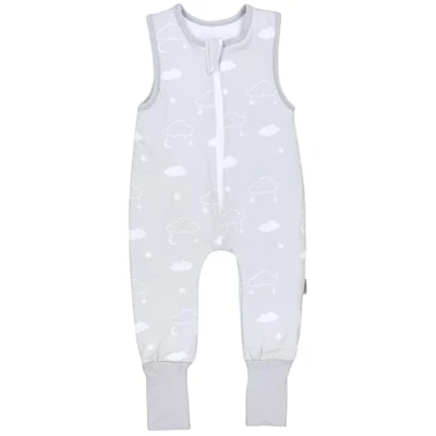 Imagen de TupTam Saco de Dormir con Piernas para Bebés 2.5 Tog, Nube estrella luna pie reversible, 116 122