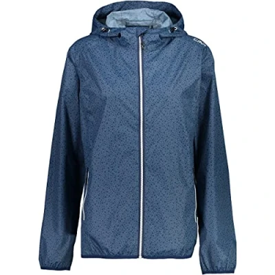 Imagen de CMP Chaqueta Mujer Rain Fix Capucha, Azul, XXS