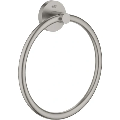Imagen de Grohe 40365DC1 Essentials Toallero, Acabado SuperSteel,
