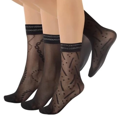 Imagen de Calzitaly Sheer Kneehigh Socks 15 DEN Calcetines, Mujer, Talla: One Size, Black