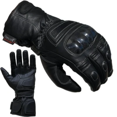 Imagen de PROANTI Guantes de Invierno para Moto (Tallas Desde la S a XXL) Talla:Small