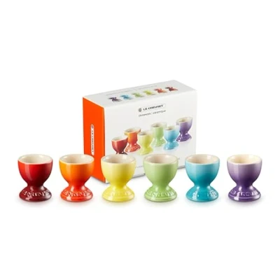 Imagen de Le Creuset Egg Cups Rainbow 6 Pieces