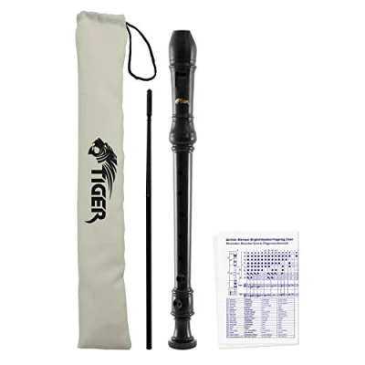 Imagen de Tiger REC2 BK Flauta soprano, color negro