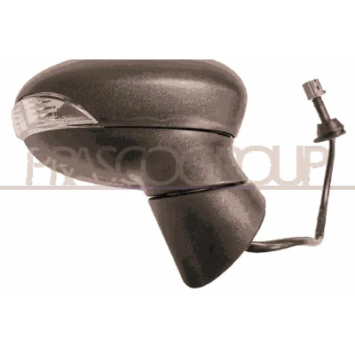 Imagen de Espejo retrovisor Prasco FD3447343P derecha negro eléctrico calefactable, no tintado, asférico FORD: FIESTA 6