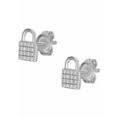 Imagen de Fossil Stecker Pendientes, Mujer, Talla: One Size, Silber