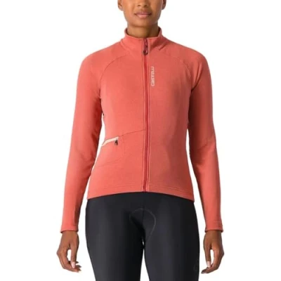 Imagen de CASTELLI 4522539 654 UNLTD Trail W JRS Sweatshirt Mujer Mineral Red/Clay Tamaño M