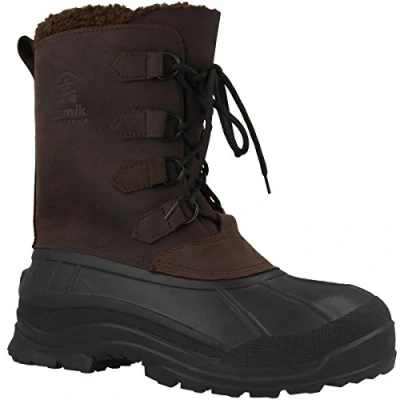 Imagen de Kamik Alborg, Botas de nieve para Hombre, Marrón (Braun/Gaucho Gau), 41 EU
