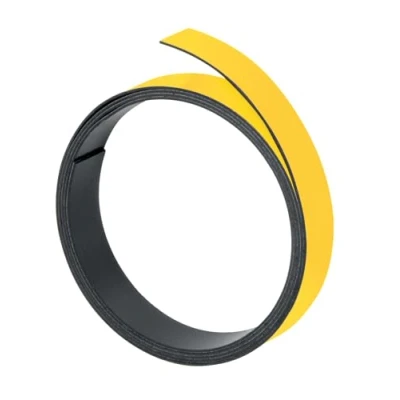 Imagen de Franken M801 04 Bandas magnéticas, 5 mm x 1 m, color amarillo