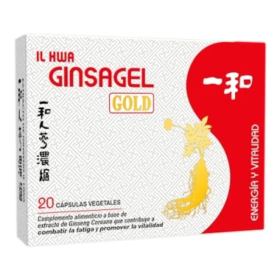 Imagen de Ginseng Coreano Puro, Calidad Ilhwa, 2090 mg, 20 Cápsulas Extracto Concentrado 11:1 de Panax Más Potencia + Energía Resistencia Vigor Vegano, No GMO TONGIL