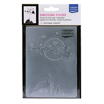Imagen de Vaessen Creative Carpeta de Embossing, Transparent, 14,6x10,8x0,5