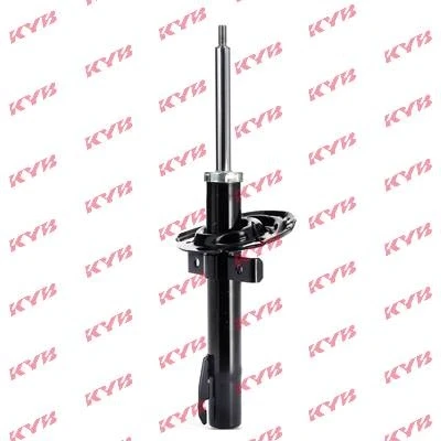 Imagen de KYB Premium 633718 Amortiguador Eje delantero Presión de aceite Columna amortiguador, con muelle tope Espiga arriba