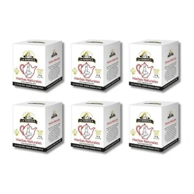 Imagen de Infusión Hierbas Naturales 60 Bolsitas de La Barraca en 6 Cajas Infusion Digestiva y Natural Cassia Angustifolia Bienestar Intestinal con Hojas Sen Mejor Selección ENOVINOS