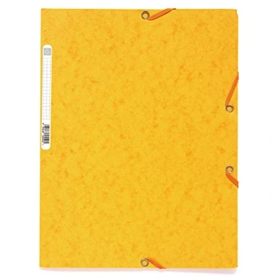 Imagen de Exacompta 55509E Carpeta con goma, A4, color amarillo