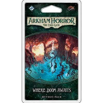Imagen de Fantasy Flight Games , Arkham Horror The Card Game: Mythos Pack 1.5. Where Doom Awaits Game Ages 14+ 1 to 4 Players 60 120 Minutes Playing Time