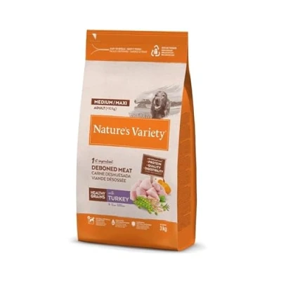 Imagen de Nature&#039;s Variety Dog Healthy Grain Medium Adult Pavo 3KG