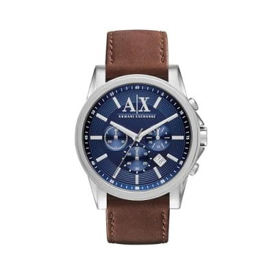 Imagen de Armani Exchange Cronógrafo, Hombre, Talla: One Size, Dunkelbraun