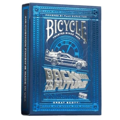 Imagen de Bicycle Back to The Future Baraja de Cartas para coleccionsitas, Magia y cardistry basada en la Famosa película Regreso al Futuro