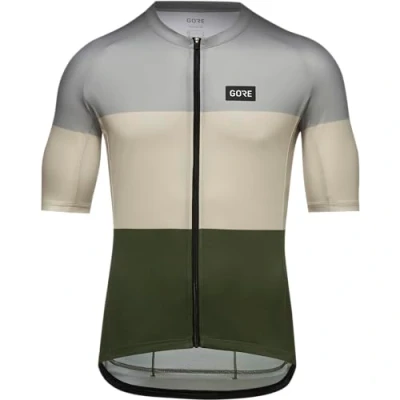 Imagen de GORE WEAR Spirit Maillot transpirable de ciclismo para hombre, Gris Laboratorio/Beige Técnico, XL