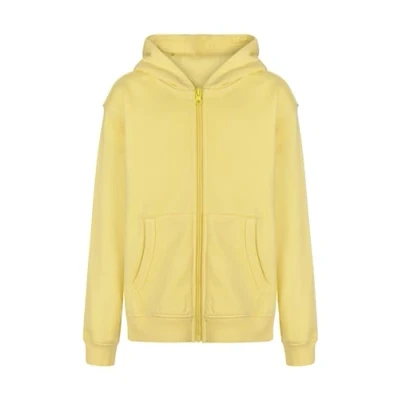 Imagen de Mukua Byron Kids, Sudadera niños con cremallera y capucha, color Summer Yellow, Talla 9/11