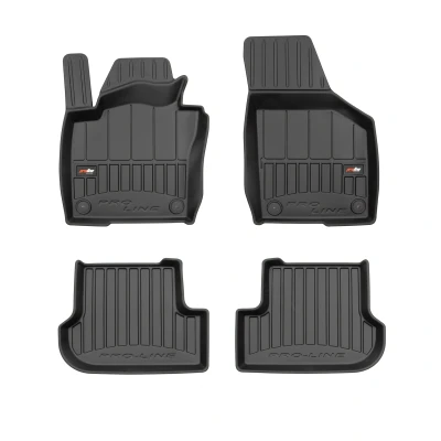 Imagen de FROGUM proLine 3D 3D425262 Juego de alfombrillas suelo Caucho delante y detrás 4 negro Adaptado VOLKSWAGEN: Beetle Hatchback