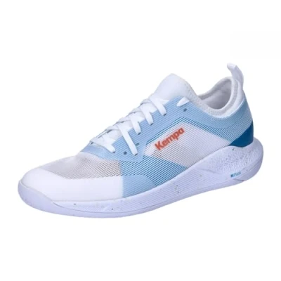 Imagen de Kempa Kourtfly Zapatillas de balonmano, Hombre, Talla: 42, White blue Rejilla