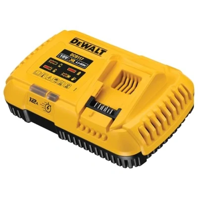 Imagen de DEWALT DCB117 QW Cargador rápido System, para baterías 18V y XR Flexvolt, Corriente de carga 12A, Indicador LED del proceso carga, Adecuado montaje en pared
