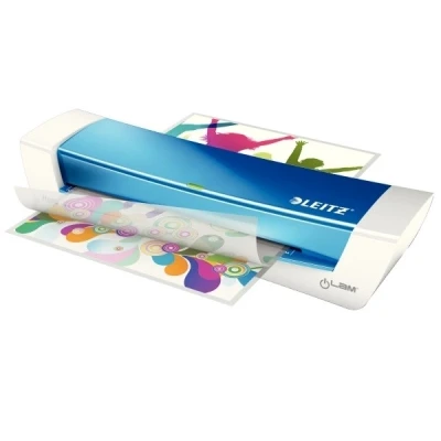 Imagen de LEITZ 73680036 Plastificadora térmica iLAM Home Office DIN A4 color blanco/azul