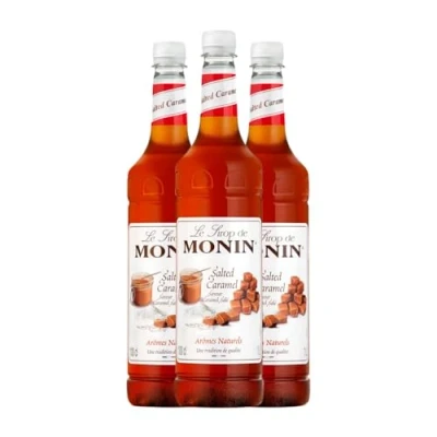 Imagen de Schnapp MoninCocktail Sirope Caramelo Salado PET Botella Misil 1 L (Caja de 3 L)