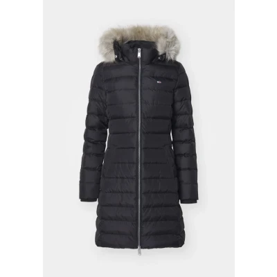 Imagen de Tommy Jeans Essential Hooded Abrigo de plumas, Mujer, Talla: Large, Black