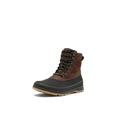 Imagen de Sorel Ankeny II BOOT PLUS WP Botines con cordones, Hombre, Talla: 44, Tobacco/black Piel/tejido sintético
