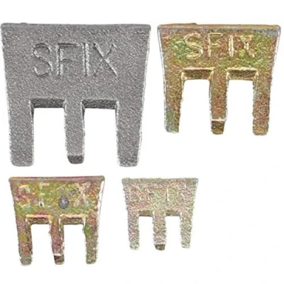 Imagen de BGS Diy 86674 Surtido de cuñas con garra tipo S Fix 4 piezas