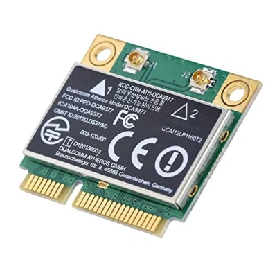 Imagen de Adaptador de Red Alta Velocidad Mini Tarjeta PCI Express, 2.4G / 5GHz Banda Dual Bluetooth 5.0 433 Mbps WiFi E inalámbrica