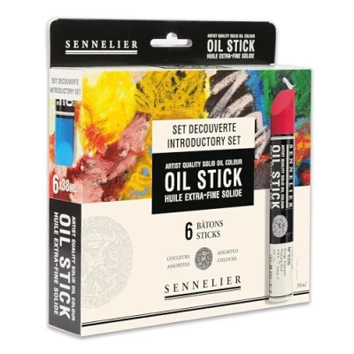 Imagen de Sennelier Juego de 6 barras aceite 38 ml