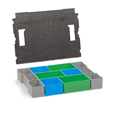 Imagen de Almacenamiento Tornillos L BOXX 102 Juego de Cajitas CD3 Insertos con Deckenpolster Cajas Tipo para Piezas Pequeñas Caja Almacenaje