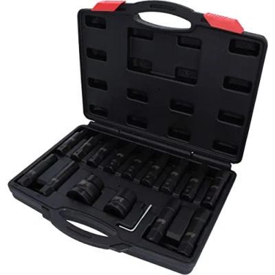 Imagen de KS TOOLS 450.0420 Juego de tubos Acero Cr Mo 3/4, 1Pulgada cuadrado