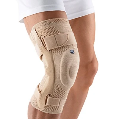 Imagen de Bauerfeind Vendaje de Rodilla, GenuTrain S, Beige,Izquierdo, Talla 4