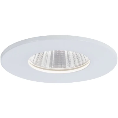Imagen de Paulmann 93670 Luminaria empotrable LED Calla, redonda, incl. 1x7 W, foco, IP65, blanco mate, Spot, plástico, aluminio, lámpara 4000 K