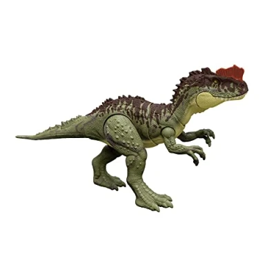 Imagen de Jurassic World Yangchuanosaurus gran acción, dinosaurio de juguete articulado, regalo para niños +4 años (Mattel HDX49)