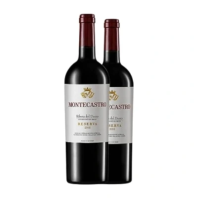 Imagen de Montecastro Ribera del Duero Reserva 75 cl Vino tinto (Caja de 2 Botellas cl)