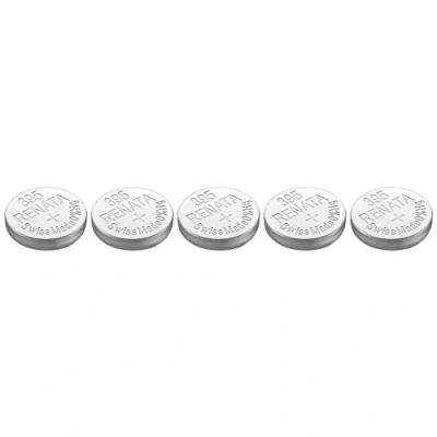 Imagen de Renata Lote de 3 pilas botón plata óxido 395/SR927SW 0% mercurio