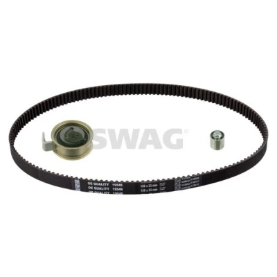 Imagen de SWAG 32 92 4755 Kit de correa distribución 150 con tornillo incl. rodillo tensor, polea inversión AUDI: A6 C5 Berlina, A4 B5 Berlina