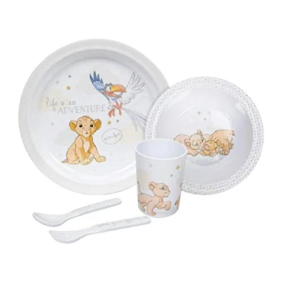 Imagen de Disney Baby mágico Inicios Simba 5 piezas de vajilla